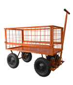 Carrinho Plataforma Telado 1200x600 mm abertura nas laterais - 300 kg - Jardinagem - WMF5JARD