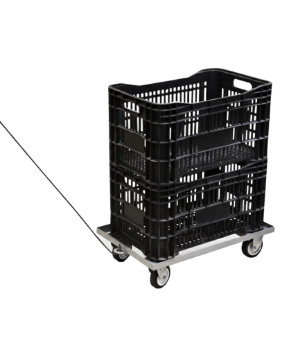 Carrinho Tartaruga Com Puxador 600X400 mm - 250 KG (WMFT250)