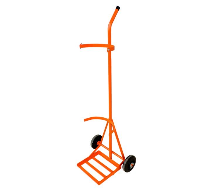 GRD-WMFO1CM6-02.jpg Carrinho De Carga Para Transporte De 1 Cilindro Gas (7 A 10 M3 - 40 A 50 Litros) Cod. WMFO1CM6 - Imagem 1