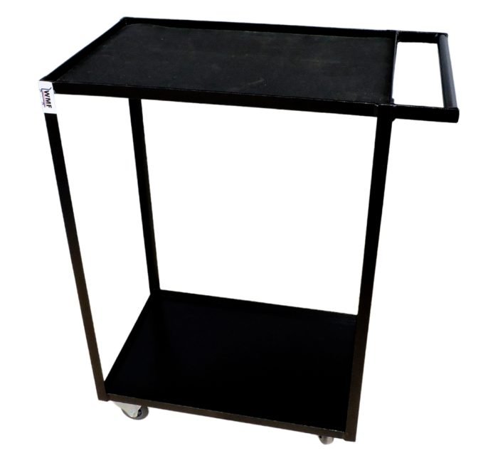 GRD-WMFPICK14BL-01.jpg Carrinho Oficina Picking Com 2 Prateleiras 900X600X900 Mm - Linha Black WMFPICK14BL - Imagem 1