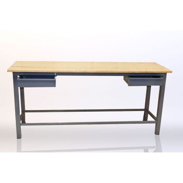 GRD_62_bancada-fechada-WMB20602G.jpg Bancada Aberta com tampo de madeira - 2 gavetas - (WMB20602G) - Imagem 1