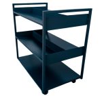 Carrinho para transporte de livros biblioteca (WMCTLB1060) - Imagem 2