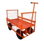 Carrinho Plataforma Telado 1200x600 mm abertura nas laterais - 300 kg - Jardinagem - WMF5JARD