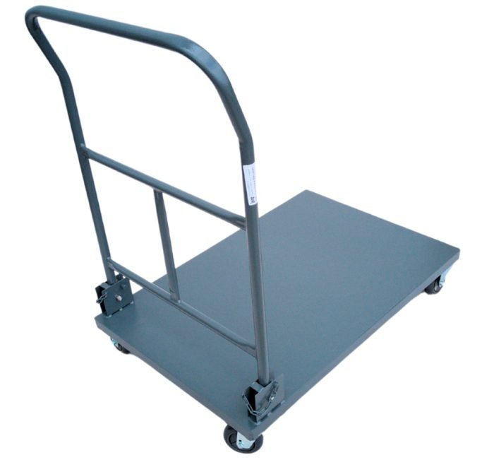 Carrinho Plataforma de Aço aba dobrável - 300 kg - WMFP9161RD - Imagem 2