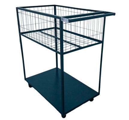 Carrinho Abastecedor Picking com Cesto Superior - WMFPICK16
