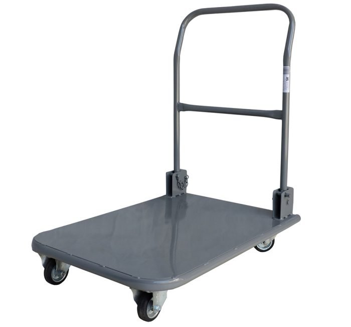 Carrinho Plataforma de Aço aba dobrável - 150 kg - WMP7351RD - Imagem 1