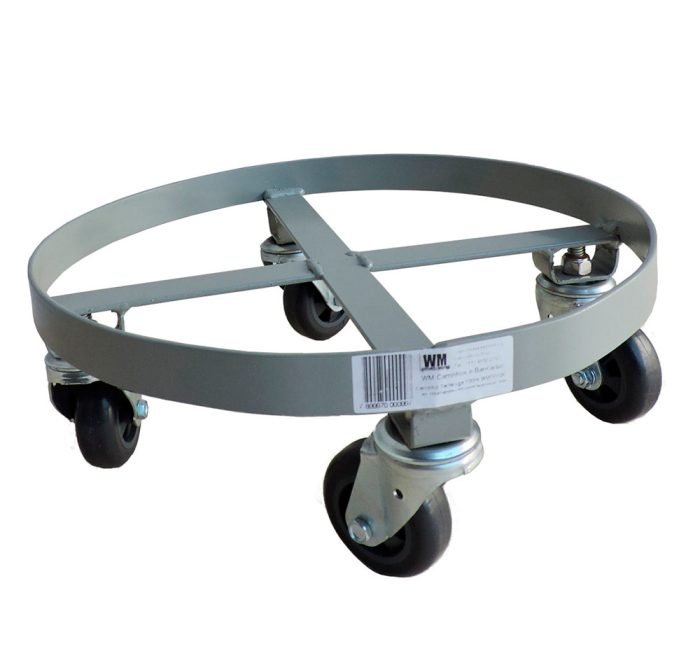 Carrinho Tartaruga Redondo Para Bombona 100 Lts (WMTR100) - Imagem 1