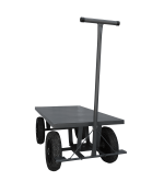 Carrinho Plataforma de aço 1200×600 mm – 400 kg – ECO - Pneus S/ Câmara - WMF581260PM